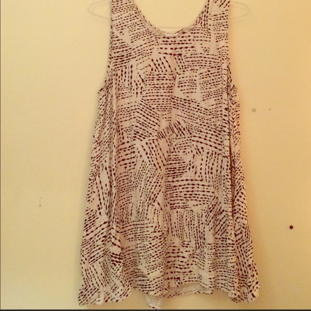 BB Dakota Printed Swing Dress Medium